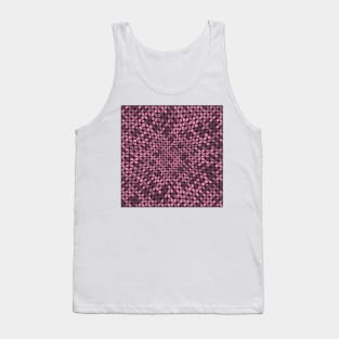 Warped Metaballs Pattern (Rose Gold) Tank Top